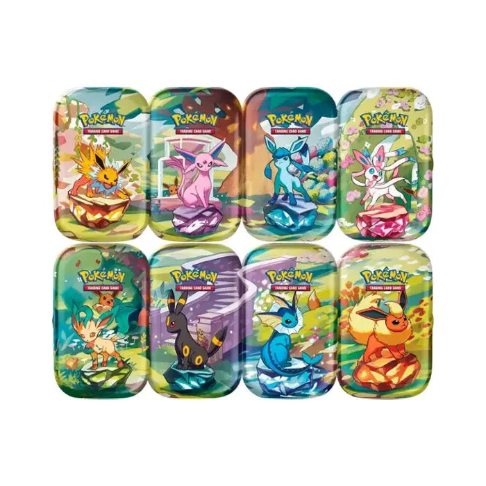 Pokemon Prismatic Evolutions Mini Tin