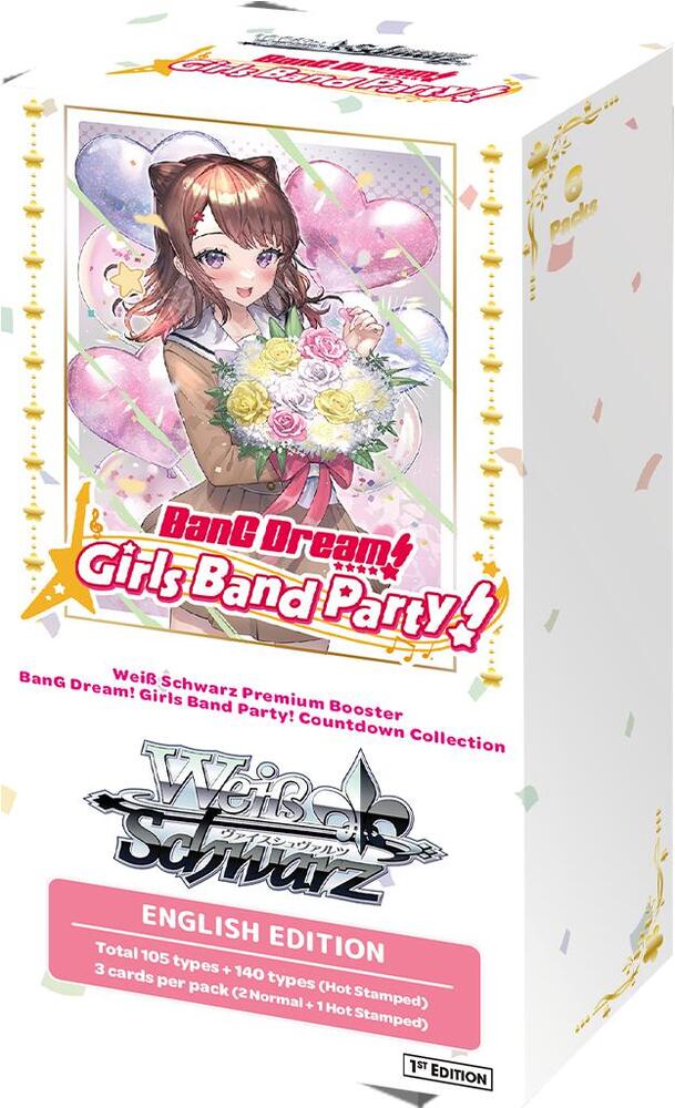 Weiss Schwarz BanG Dream! Girls Band Party! Countdown Collection Premium Booster Box (English)