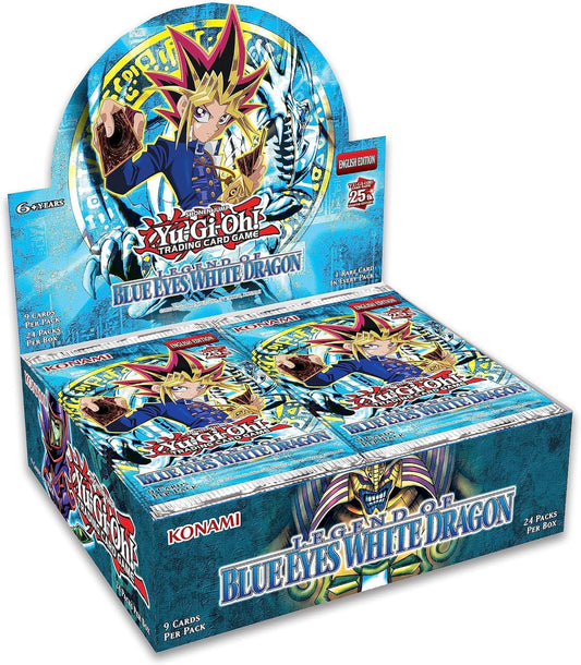 Yu-Gi-Oh Blue Eyes White Dragon Booster Box 25th Anniversary