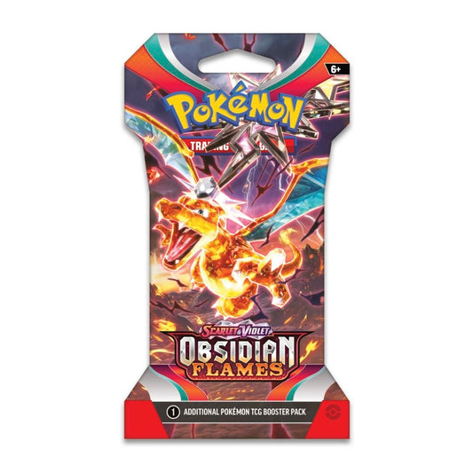 Pokemon Obsidian Flames Sleeved Booster